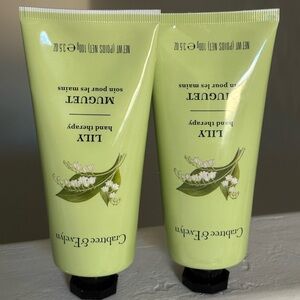 CRABTREE & EVELYN Lily HAND THERAPY Lot 2x3.5 Oz FullSz NEW SEALED wBOX FREESHIP